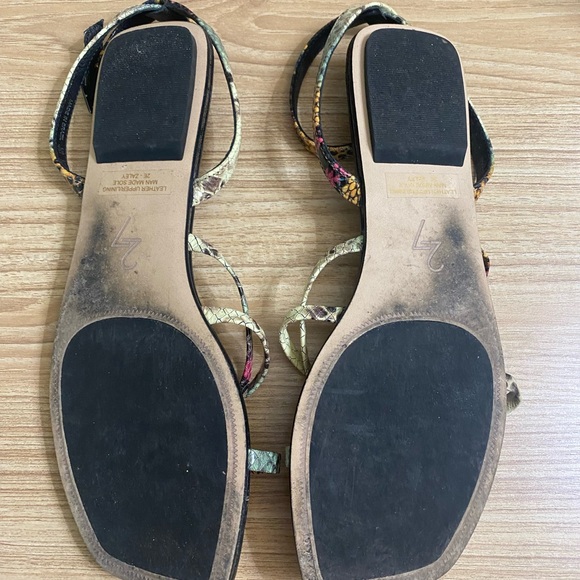 Naturalized 27 Edit Snake Sandals Leather - Picture 4 of 7